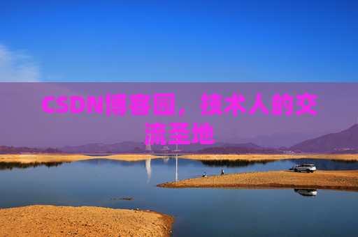 CSDN博客园，技术人的交流圣地